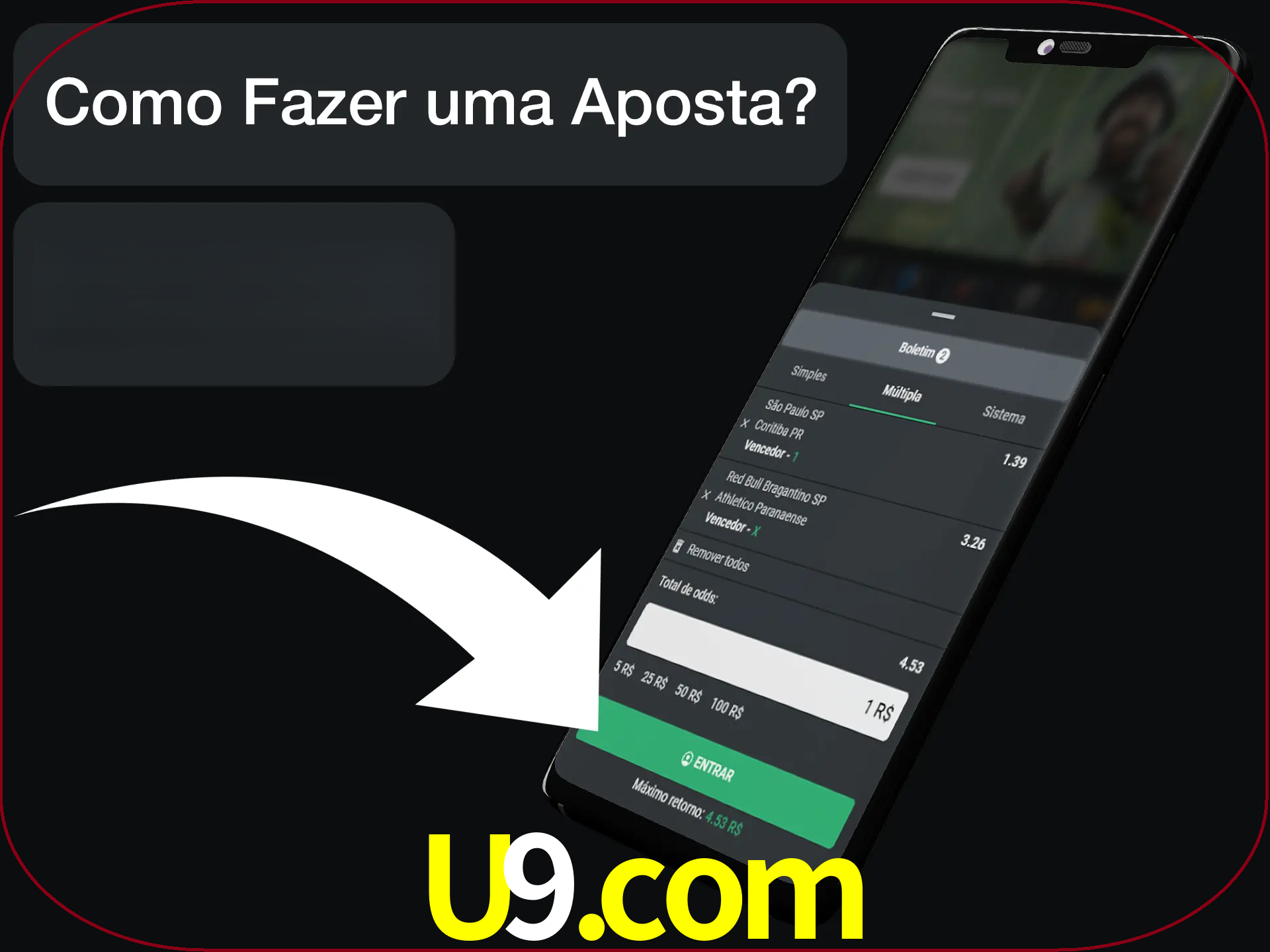 Preencha sua aposta e aguarde o resultado.