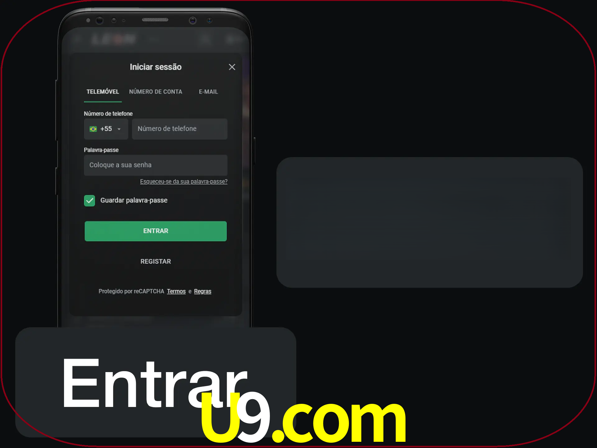 Faça o login para começar a apostar e jogar no cassino.